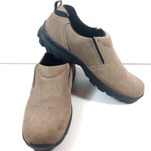 Route 66 Kurt2 Mens 12 Brown Suede Leather Loafers Slip On Shoes Casual